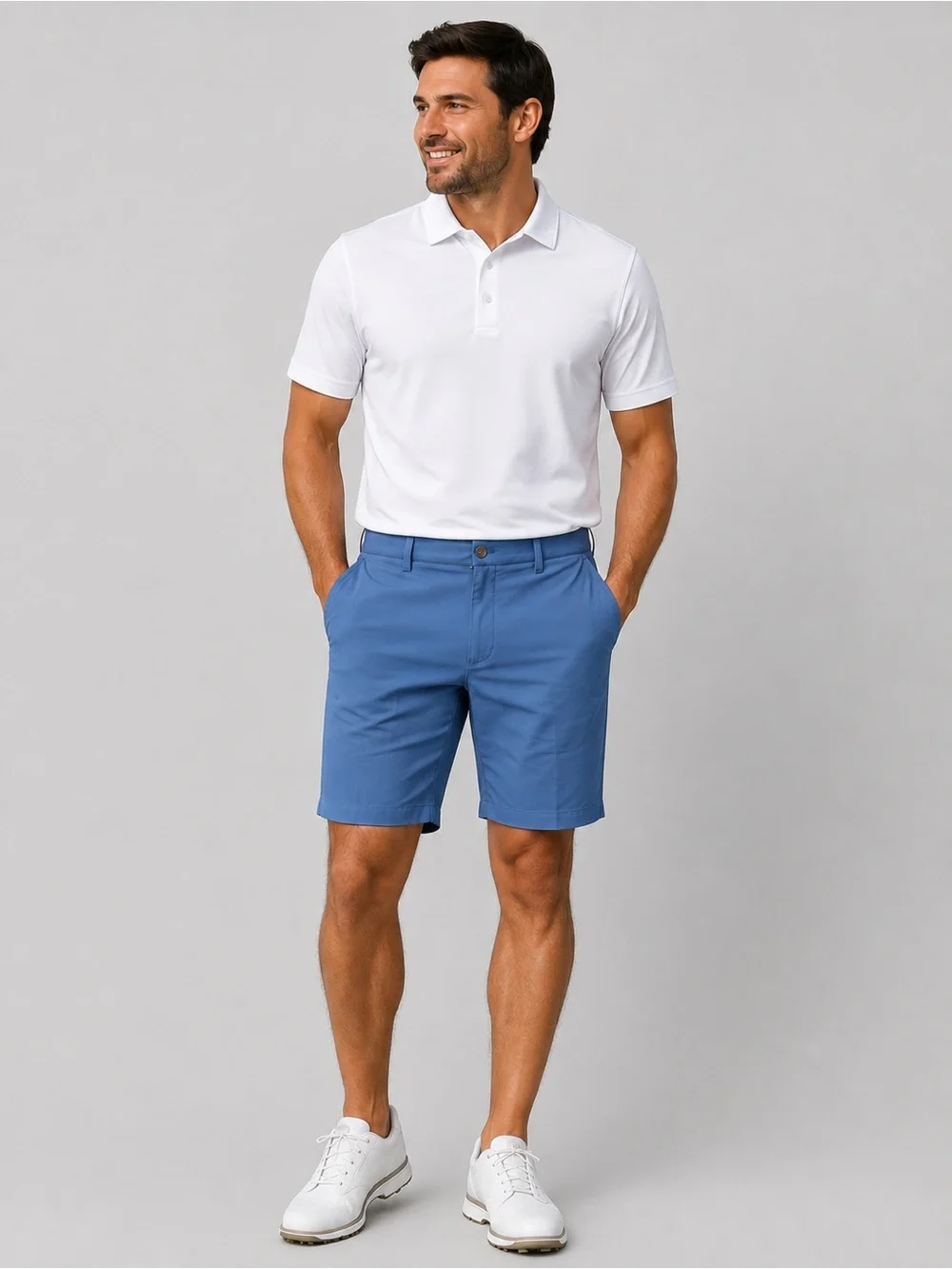 Walter Hagen Men’s Golf Shorts – Blue – Size 35